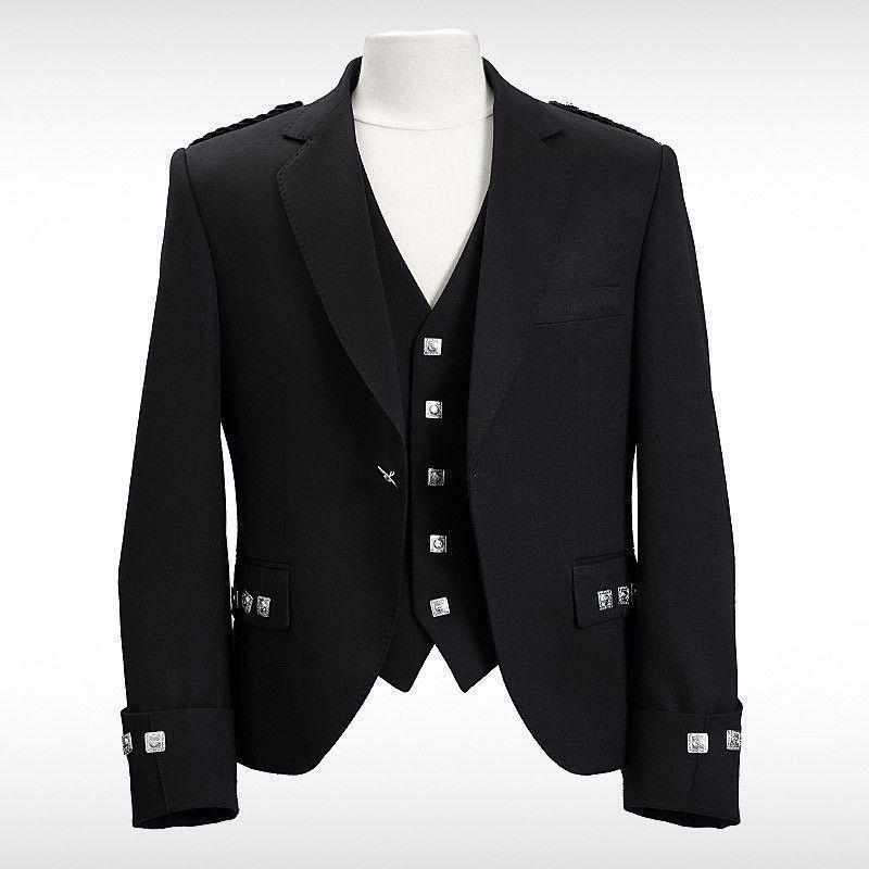 Pipe Band Scottish Argyle kilt Jacket & Waistcoat/Vest Highland Wedding Dress - Star Enterprize Ltd