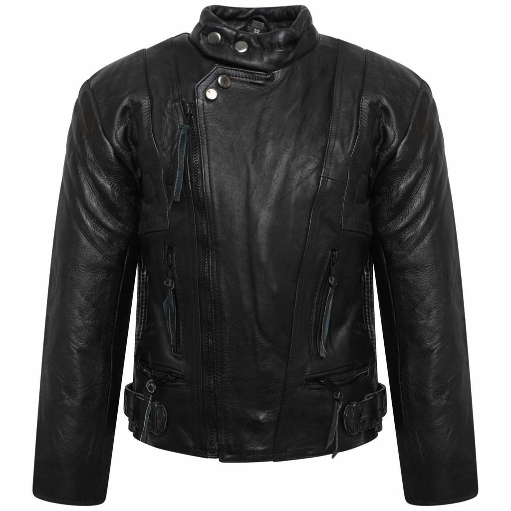 Boys/Girls Genuine Leather Motorcycle Limo Kids Biker Jacket (5 To 10 Years) - Star Enterprize Ltd